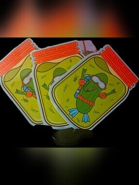 Set Of 3✨️ DUTCH BROS Limited Edition " Diving Dill Pickles " 💫 Nwt !